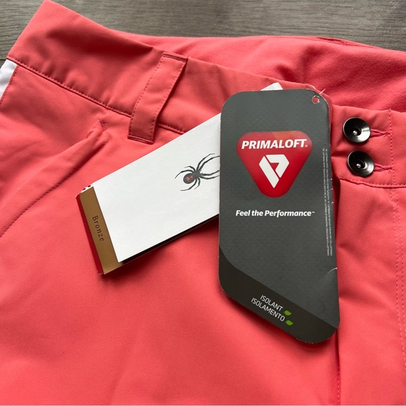 Womens Size 12 Spyder Hope Insulated Ski Snow Pants Pink - Picture 6 of 9